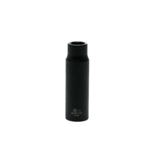 Image of Teng Tools 13MM 1/2 Inch Drive ANSI 6 Point Metric Deep Chrome Molybdenum Impact Socket | Mechanic Tool | Hand Tool - 920613AN