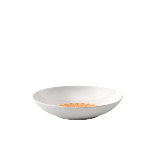 Image of Villeroy & Boch - Fleur vert Pasta Bowl Green, Dishwasher-Safe, Microwave-Safe, Bowl for Pasta, Noodles, Bowls and Salads, Deep Pasta Plate, Dining Plate, Premium Porcelain