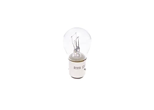 Image of Bosch P21/5W (380) Pure Light Halogen Headlight Bulbs, 12 V 21/5 W, Original Quality - Socket Type BAY15d - Pack of 2 Replacement Car Light Bulbs