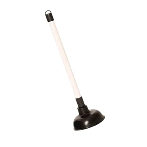 Image of Large Plunger for Bathroom, Sink, Kitchen & Drain - 150mm (6 inch) Cup and 400mm (16 inch) Handle Sink Plunger, Drain Unblocker Cleaner Pump for Home, Bath, Toilets, Bathtub, Shower, and Drains.