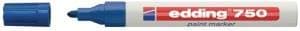 Image of Edding 750 Paint Marker Bullet Tip 2-4mm Line Blue Ref 4-750003 [Pack 10]