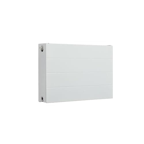 Image of Milano Alora White Type 22 Horizontal Double Panel Convector Radiator - 400mm x 600mm