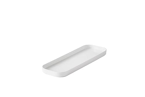 Image of SmartStore Slim Lid | White | Kitchen, Bathroom, Office, Pantry, Fridge Organizer | Food Safe and BPA Free | 10 Year Guarantee | L29 x W10 x H2 cm