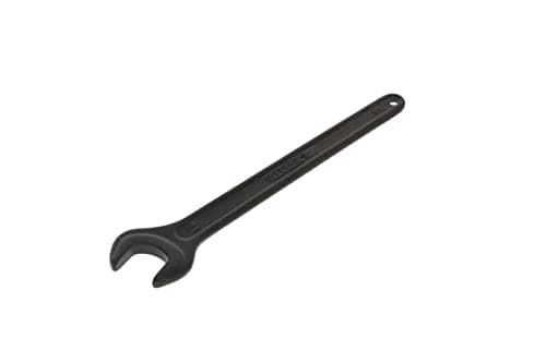 Image of GEDORE Single Open-Ended Spanner 16 mm with Hanging Hole, High-Quality Vanadium Steel, Anti-Glare Look, Manganese Phosphated, According to DIN 894