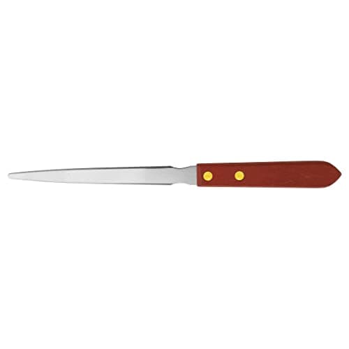 Image of D.RECT Wooden Handle Letter Opener Knife Envelope Opening Office Supplies