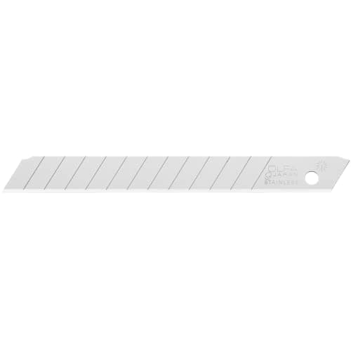 Image of OLFA 9282 AB-50S 9mm Stainless Steel Snap-Off Blade, 50-Pack