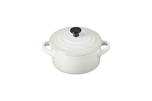 Image of LE CREUSET Stoneware Petite Round Casserole, 0.25 L, Meringue, 71901107160100