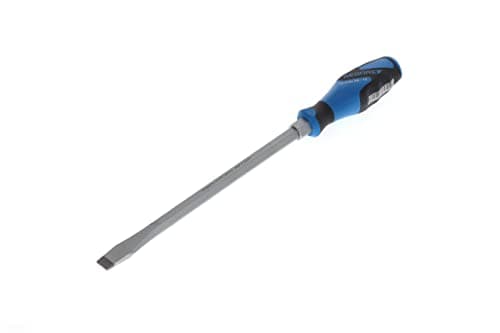 Image of GEDORE Screwdriver slotted with striking cap, Screwdriver, 3-component handle, length 370 mm, Tool, 2154SK 14