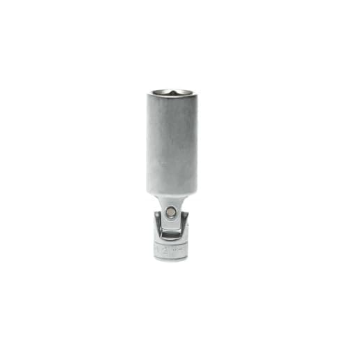 Image of Teng Tools 21mm 3/8 Inch Drive 6 Point Flexible Spark Plug Socket - M380047-C