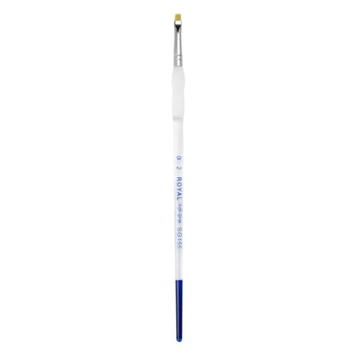 Image of Royal Brush Soft Grip Gold Taklon Artist's Short Shader SG155-10 Paintbrush