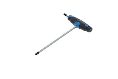 Image of GEDORE Key for Allen screws, 2C T-handle and ball head, AF 5 mm, Length 177 mm, DT 2142 5