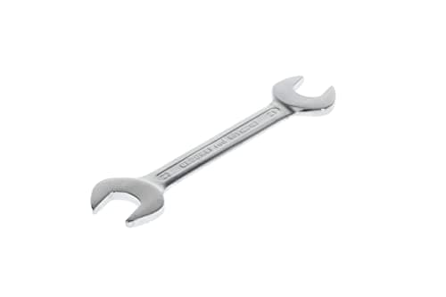 Image of GEDORE red Double open-end spanner, SW 21+23 mm, Metric, Short, Spanner, Open-end spanner, 212 mm long, R05122123