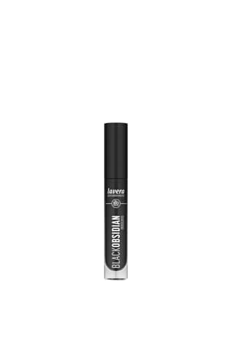 Image of Black Obsidian Mascara - no clumping & sticking - volume enhancing - endless length - vegan - natural cosmetics (1x 10 ml)