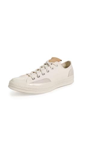 Image of Converse Chuck 70 Canvas & Suede Sneakers, Egret/Hay Day, 8 Women/6 Men