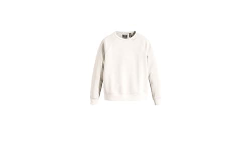 Image of Dockers Egret Lightweight Crew Neck Sweatshirt Sweatshirts XS, Egret Lightweight, XS