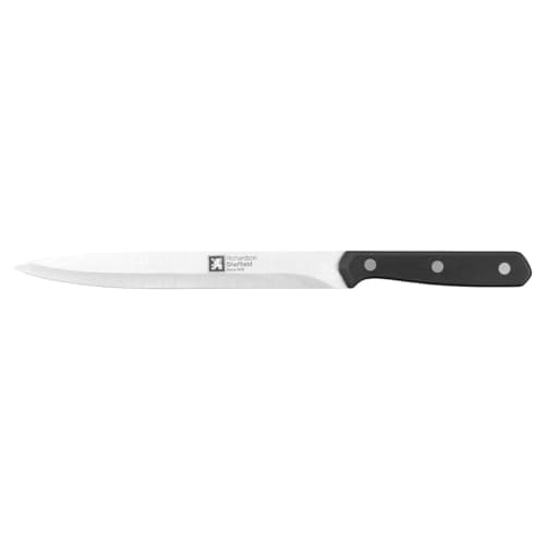 Image of Richardson Sheffield Cucina Carving Knife – Full Tang Martensitic Stainless Steel – Hollow Ground Blade – 3-Rivet Classic Handle – Perfect for Roasts, Joints & Poultry – Dishwasher Safe