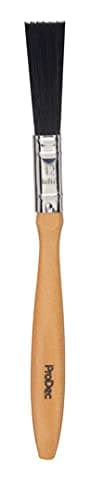 Image of ProDec 0.5 inch Craftsman Trade Professional Mixed Bristle Paint Brush for a Smooth Finish Painting with Emulsion, Gloss and Satin Paints on Walls, Ceilings, Wood and Metal, 0.5" 12mm