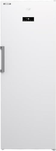 Image of Beko FFEP5791W Frost Free Upright Freezer with Freezer Guard - White - D Rate, H191.6 x W70 D81.3 (cm)