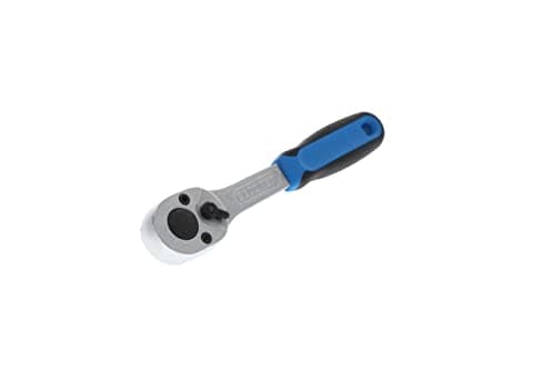 Image of GEDORE Reversible ratchet, for 1/4", 6.3 mm drive, 15° reverse angle, 129 mm length, 2C grip, 2093 U-10