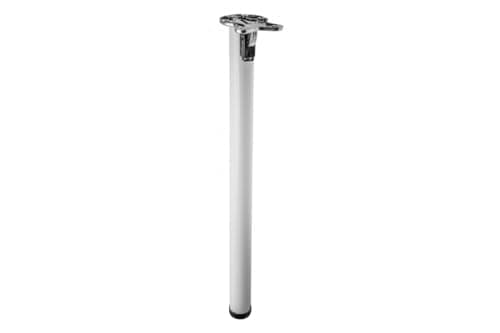 Image of Table Folding Leg Breakfast Bar Worktop Support Kitchen Round 710 / 870mm (White, 71cm)