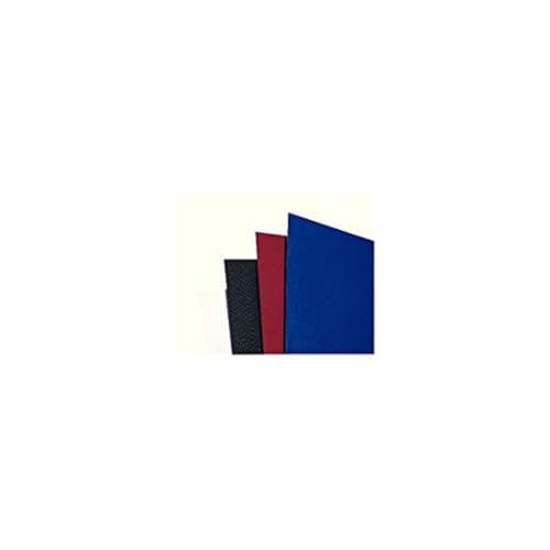 Image of GBC 250 GSM A4 Textured Linen Look Binding Covers - Black [Pack of 100]