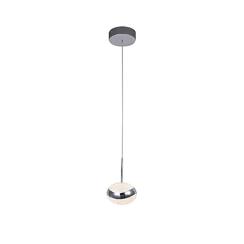 Image of Schuller Integrated LED Globe Ceiling Pendant Chrome