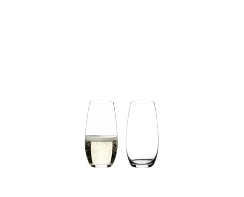 Image of Riedel Crystal O Range Stemless Champagne Flutes - Set of 2