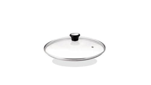 Image of Tefal Glass lid with stainless steel rim and steam regulator 24cm, Transparent, 28097512