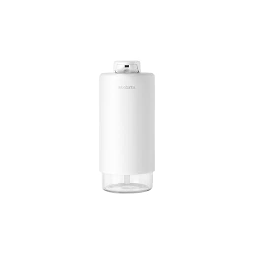 Image of Brabantia SinkStyle Soap Dispenser – Stylish Pump Dispenser for Hand Soap and Washing Up Liquid – Organiser, Corrosion-Resistant, Mineral Fresh White, 200 ml
