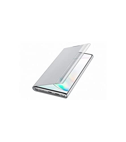 Image of Samsung Original Galaxy Note 10 Clear View Cover Case - Silver