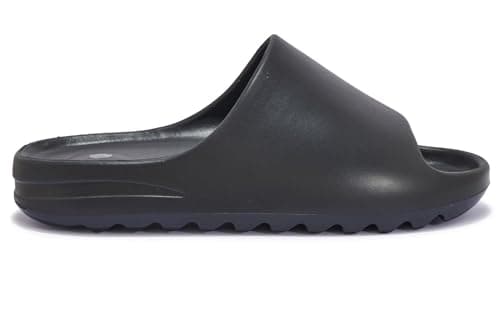 Image of sole london MENS SLIP ON SLIDERS GENTS DESIGNER RUBBER SLIDES COMFY SUMMER HOLIDAY SANDALS