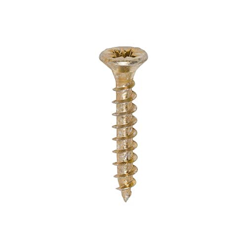 Image of TIMCO Solo Chipboard and Woodscrews - Gold - 4.0 x 25 - Box of 200-40025SOLOC