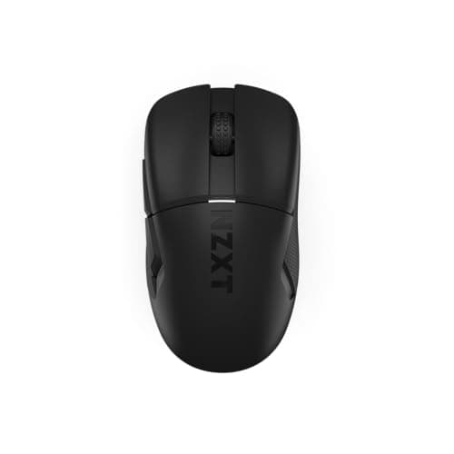 Image of NZXT Lift Elite Wireless Gaming Mouse - Ultra-Lightweight 57 g - 4K/8K Polling Rates, Optical Switches, 26K DPI Optical Sensor - Long Battery Life - Rubber Side Grips - 5 Programmable Buttons - Black