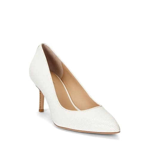 Image of LAUREN Ralph Lauren Women's Lolah Pump, Soft White, 4 UK
