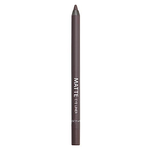 Image of GOSH Taupe Eyeliner Matte I Waterproof Eyeliner Pencil I Soft & Creamy for Easy Application I Highly Pigmented Eye Pencil I Longlasting & Transferproof I Vegan & Perfume-free I 005 Mole