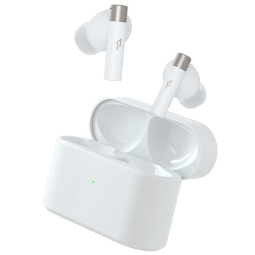 Image of 1MORE PistonBuds PRO Q30 Wireless Earbuds, Bluetooth Earbuds with 42dB Adaptive Active Noise Cancellation, Earphones with Customizable EQs, 6 Mics for Clear Calls, 30h Battery, Bluetooth 5.3, White