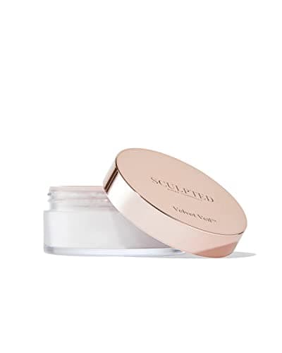 Image of Velvet Veil Face Setting Powder from Sculpted by Aimee - Travel-Friendly, Talc Free, Compact, Loose Mineral Translucent Face Powder for Long-Last Matte Makeup - with Niacinamide and Hyaluronic Acid