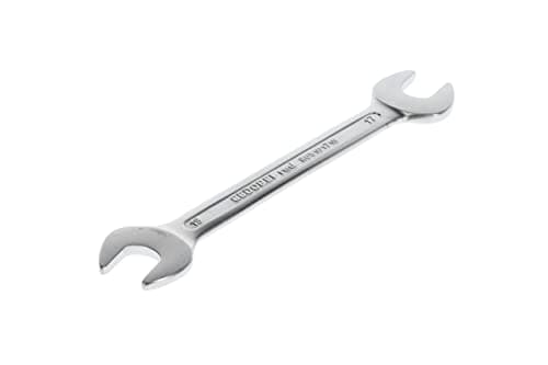 Image of GEDORE red Double open-end spanner, SW 17+19 mm, Metric, Spanner, Open-end spanner, 222 mm long, R05101719