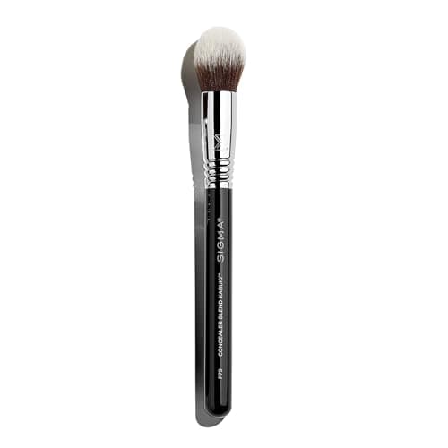 Image of Sigma Beauty F79 Concealer Blend Kabuki Brush - Concealer Brush for Stippling and Blending - Smooth, Even Application - Vegan, Hypoallergenic, Synthetic Makeup Brush