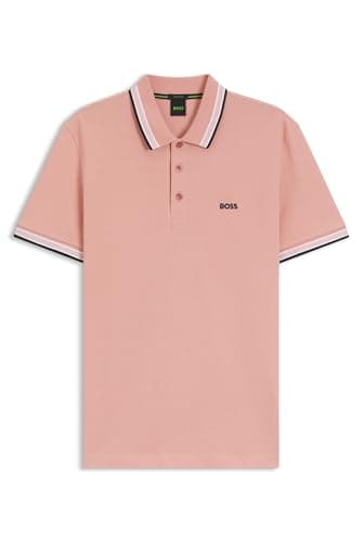 Image of BOSS Paddy 10241663 Short Sleeve Polo XS Pink
