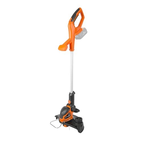 Image of Yard Force 40V Cordless Grass Trimmer – 30cm Cutting Width, Adjustable Head, Plant Guard & Wheel Support. (Battery & Charger Not Included)