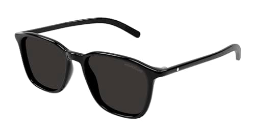 Image of Montblanc Men's Mb0325s Sunglass Man Recycled Injected A Sunglasses, Multicoloured, One Size, Multicolored, One Size