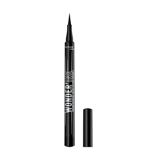 Image of Rimmel Wonder'Ink Liquid Eyeliner, Black, 1 ml