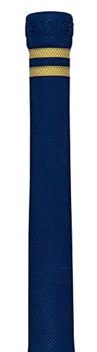 Image of Gunn & Moore GM Cricket Bat Grips | PRO-LITE | Lightweight Premium Rubber for Perfect Balance | Suitable for Virtually All Handle Sizes - 12" Long | 12 Pack | Navy Blue/Gold