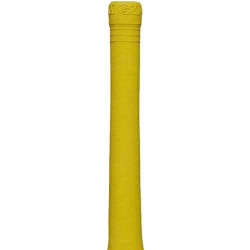 Image of GM | Pro-Lite Cricket Bat Grip | Premium Rubber | Suitable for Virtually All Bats | Full Size - 12 Inches | Can Be Cut Down For Shorter Handles | 1 Grip | Yellow | Gunn & Moore
