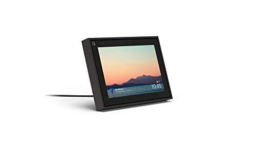 Image of Portal Mini Black 8" from Facebook. Smart, Hands-Free Video Calling with Alexa Built-in
