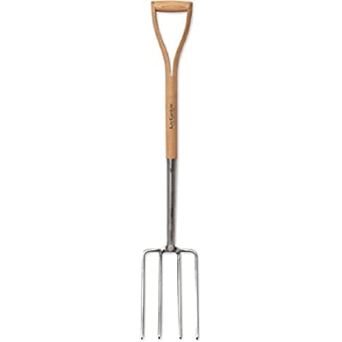 Image of Spear & Jackson 1560KEW Kew Gardens Collection Neverbend Stainless Steel Digging Fork