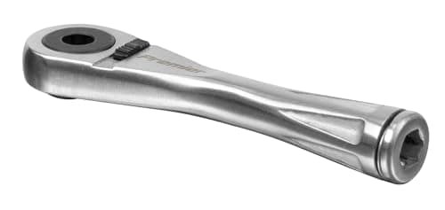 Image of *10D* Sealey AK6962 1/4 Bit Driver Ratchet - High Quality Stainless Steel - 72T