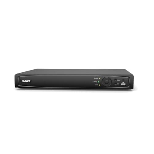 Image of ANNKE 16-Channel PoE NVR for Security Camera | 12MP Surveillance System | Supports 4K/8MP/5MP/4MP/2MP IP Cameras | H.265+ Storage | AI Motion Detection | 24/7 Recording | (0TB NO HDD)