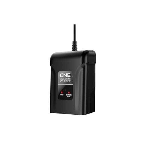 Image of Vax Genuine OnePWR Slide Charger, Over-Charge, Short Circuit and Reverse Polarity Protection, Black